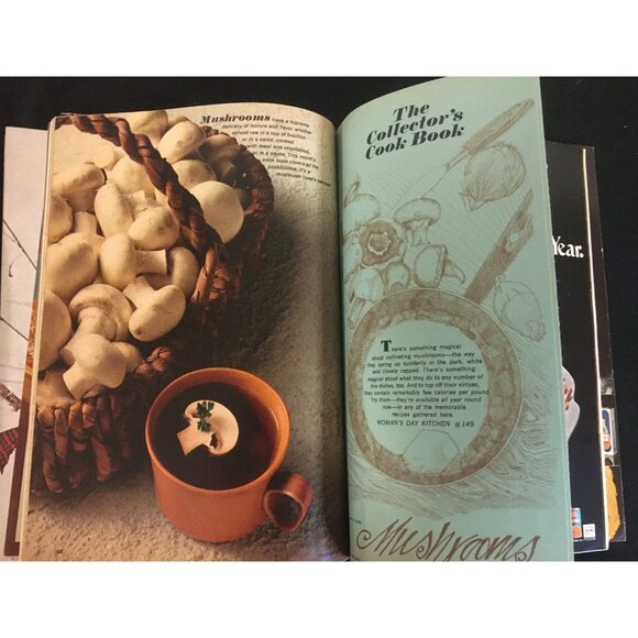 Woman's Day VINTAGE February 1969 Vol. 32 No. 5 Cooking for 2 Mushroom Cookbook - Picture 7 of 7